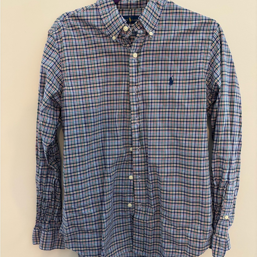Ralph Lauren Men's Multicolor Checkered Shirt